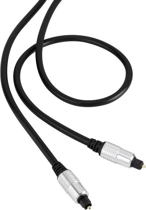 SpeaKa Professional Câble de connexion Toslink SuperSoft SpeaKa 1.5 m (1.50 m, TOSLINK)