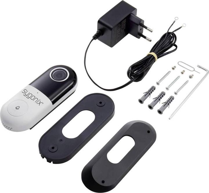 Produktbild Sygonix SY-DB-400 Türklingel mit Kamera und WLAN (WLAN)