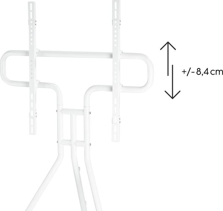 Image du produit Hama Support TV, Chevalet sur pied, réglable en hauteur, 191 cm (75") jusqu'à 40 kg (75", 40 kg)