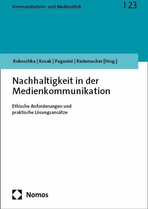 Actual product image Medienkommunikation (German, Claudia Paganini, Stefan Kosak, Lars Rademacher, Vanessa Kokoschka, 2025)