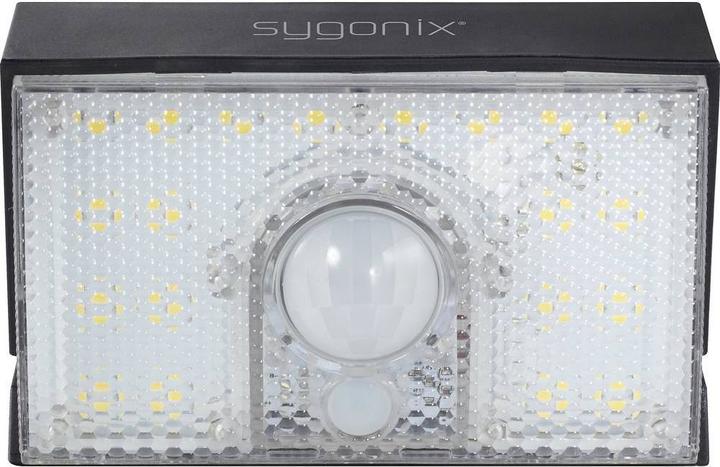Produktbild Sygonix Solar-Wandleuchte mit PIR Bewegungssensor, 4000 K, 1000 lumen (1000 lm, IP65)