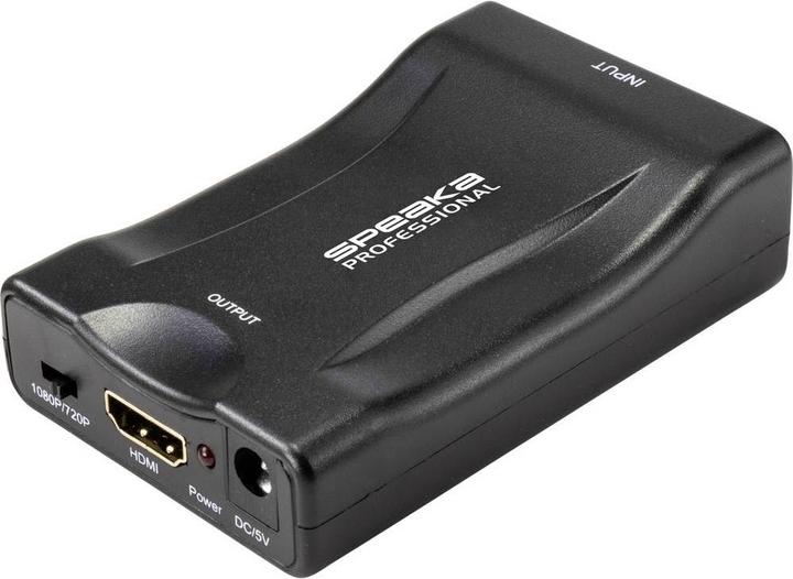 Produktbild SpeaKa Professional AV SCART auf HDMI 1920 x 1080 Pixel (Kamera Konverter)