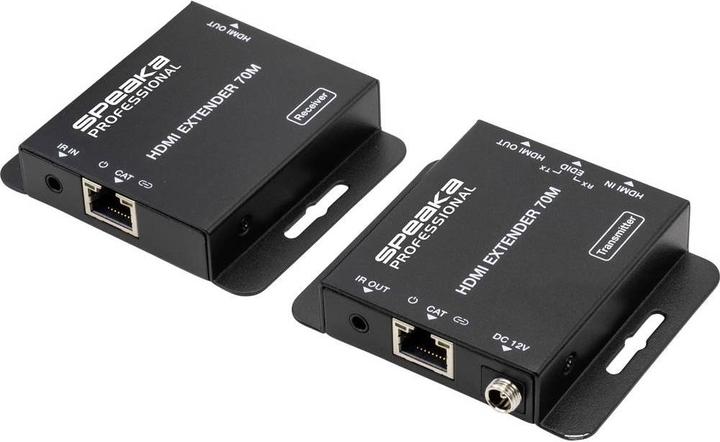 SpeaKa Professional 4K HDMI Extender (estensione) tramite cavo di rete (Estensore)