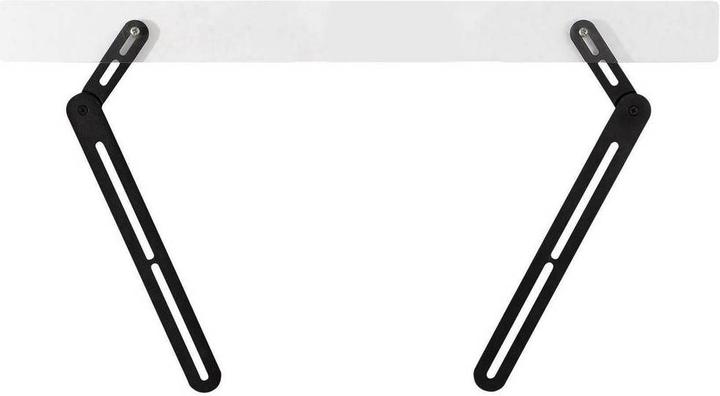 SpeaKa Professional Soundbarbeugel Eenvoudige verbindingen (1 paar, Wandmontage, Draaibaar)