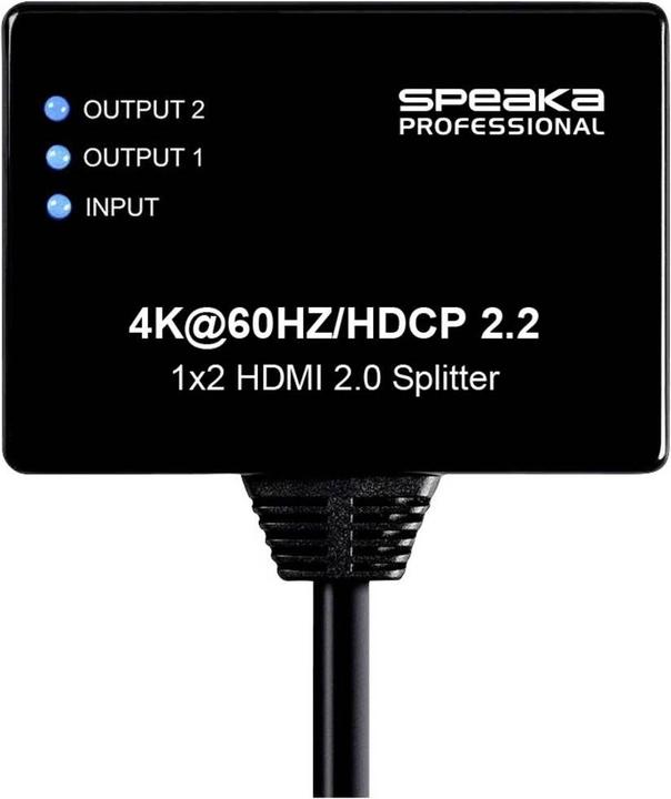 Produktbild SpeaKa Professional 1x2 HDMI-Splitter