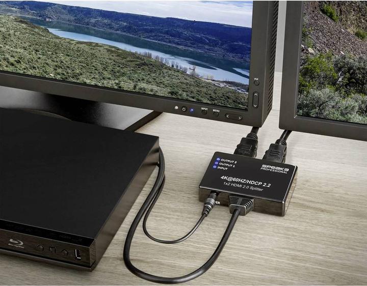 Produktbild SpeaKa Professional 1x2 HDMI-Splitter