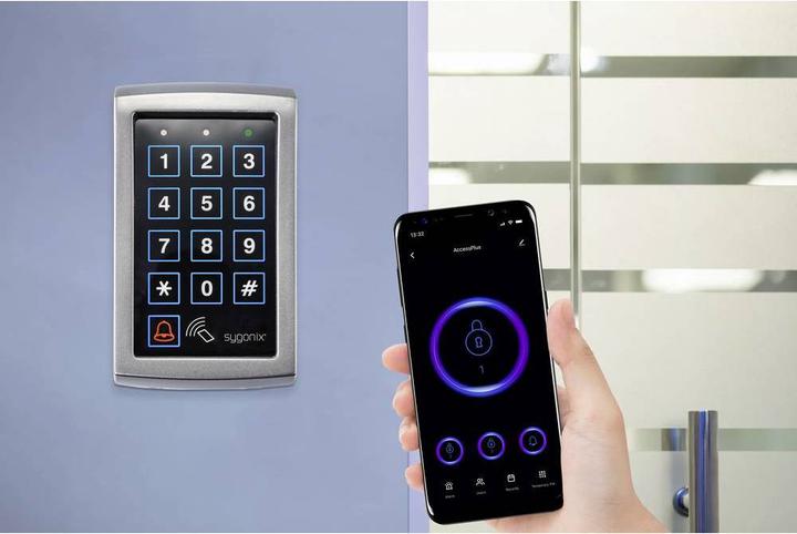 Produktbild Sygonix WLAN Codeschloss IP 55 (Elektronische Zahlenkombination)