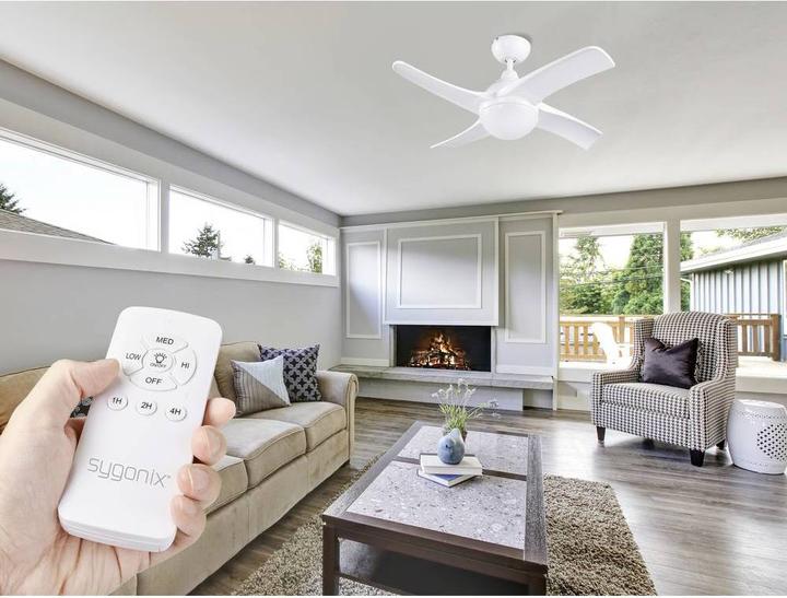 Actual product image Sygonix Ceiling fan, 55 W (50 dB)