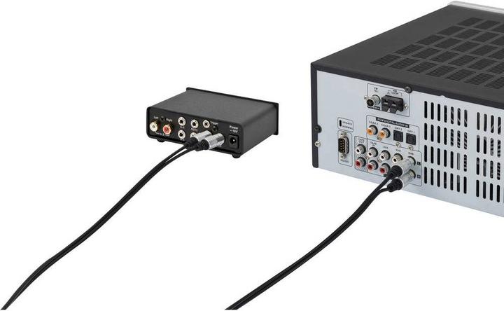 Produktbild SpeaKa Professional Speaka SuperSoft Cinch-Audiokabel (R/L) 1 m (1 m, Cinch)