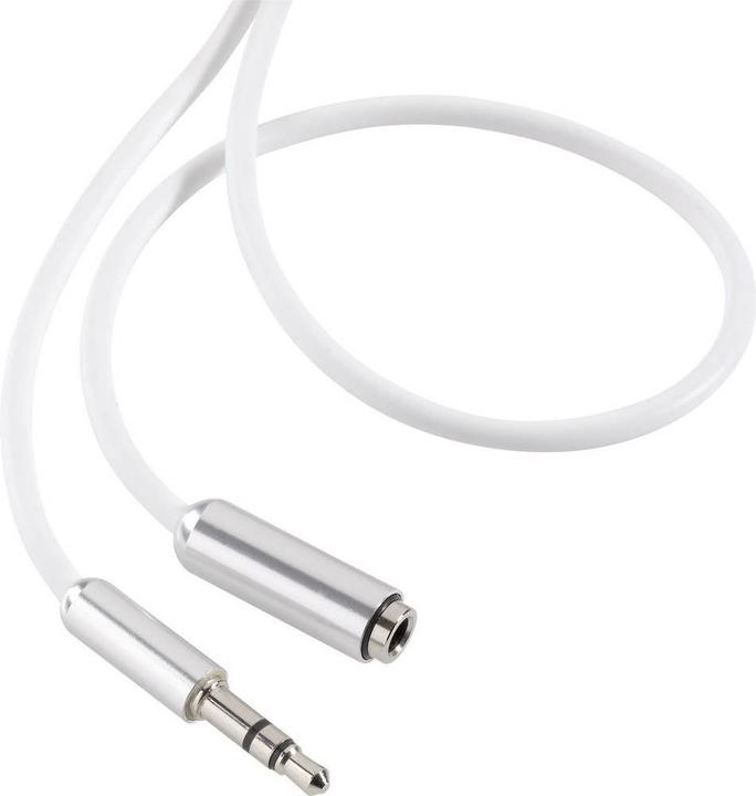 Image du produit SpeaKa Professional Rallonge jack 3,5 mm SuperSoft 1 m (1 m, Extension)