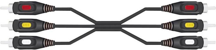 Actual product image SpeaKa Professional Speaka connection cable 3x Cinch 3x Cinch 10 m (10 m, Cinch)