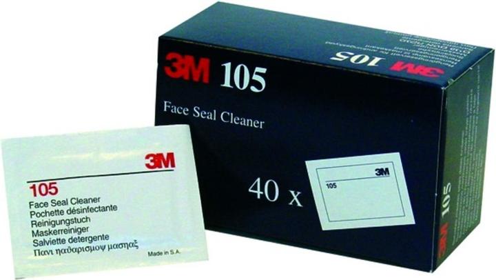 Produktbild 3M Reinigungstüch 105 für Makenkörper (Keine offizielle Schutzklasse, 40 x)
