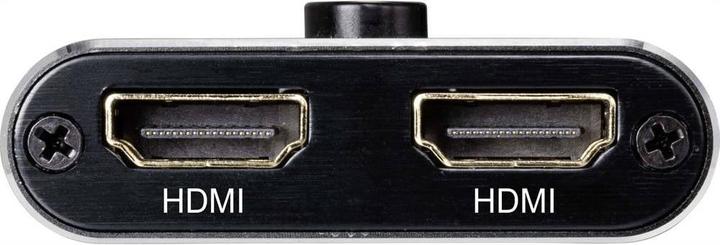 Actual product image SpeaKa Professional Speaka 2 Port HDMI Switch bidirectional usable 3840 x 2160 Pixel 60Hz