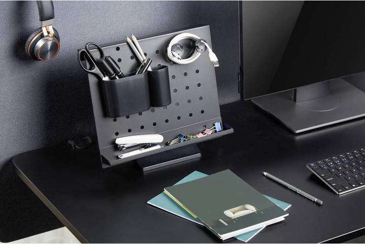 Actual product image SpeaKa Professional Customisable Desk Organiser with Office Supplies Bin