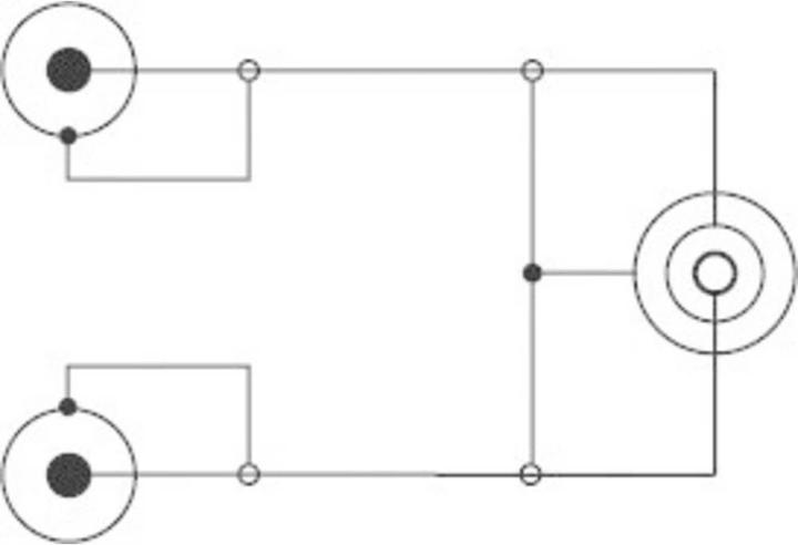 Produktbild SpeaKa Professional Cinch/Klinke Adapterkabel 2x Cinch-Stecker Klinkenbuchse (1.50 m, Cinch, 2.5mm)
