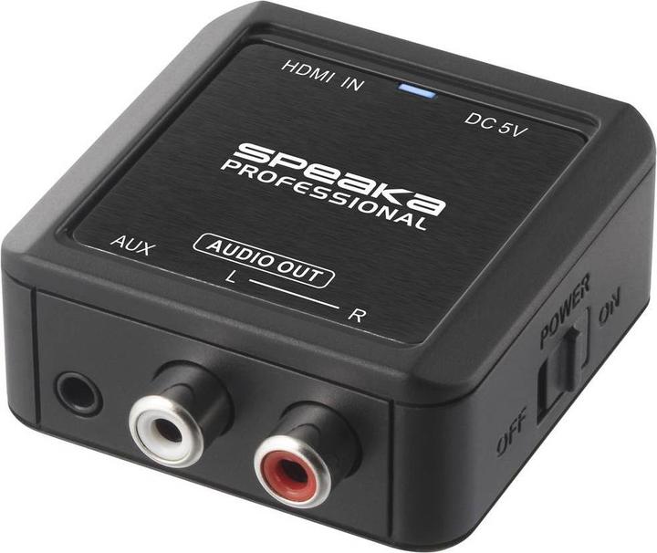 SpeaKa Professional HDMI (eARC/ARC) to Stereo Adapter