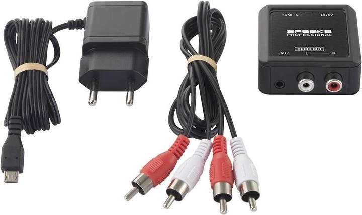 Produktbild SpeaKa Professional HDMI (eARC/ARC) zu Stereo-Adapter