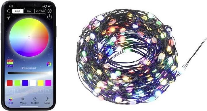 Produktbild Sygonix Smarte RGB Lichterkette (20.90 m)