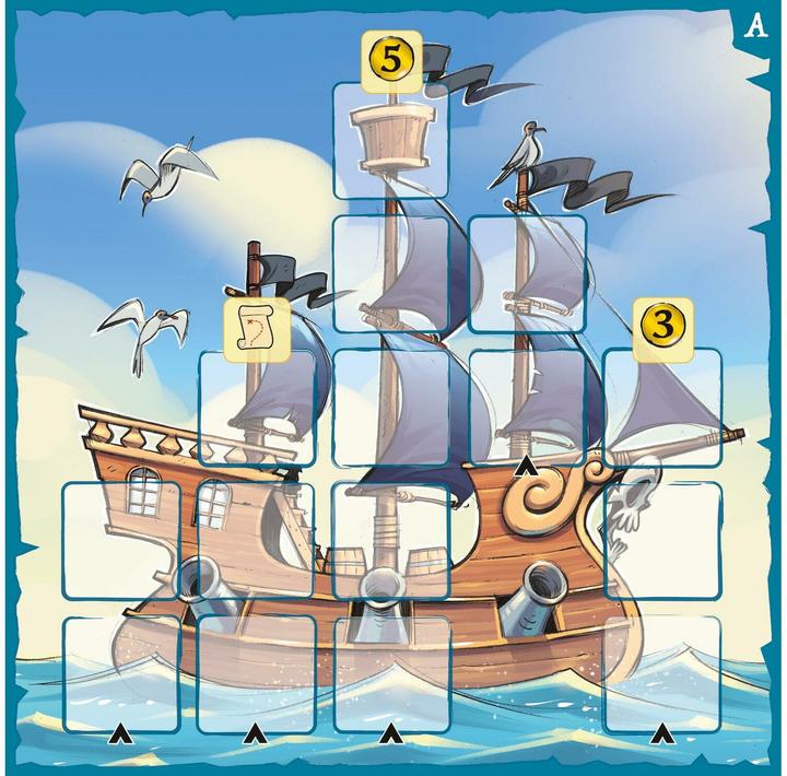Actual product image Asmodée Captain Flip (German)