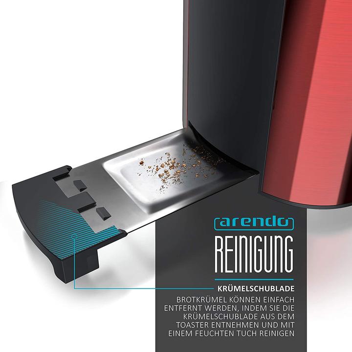 Actual product image Arendo B: crimson