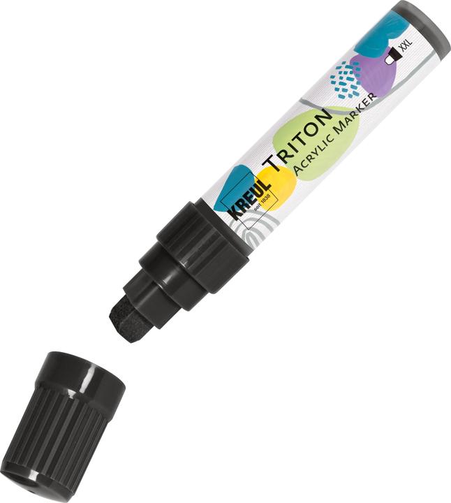 Actual product image Solo Goya Triton Acrylic Paint Marker (Black, 15 mm)