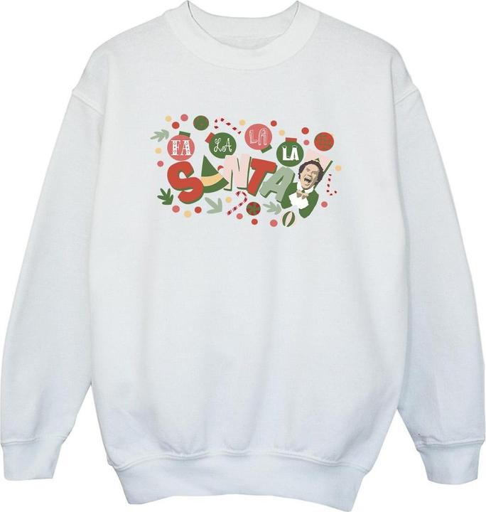 Elf Santa Fa La La Sweatshirt Mädchen