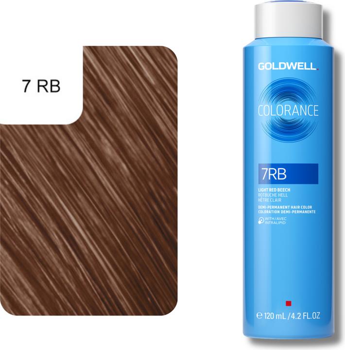 Image du produit Goldwell Colorance Depot Demi Coloration permanente des cheveux (7RB hêtre rouge clair)