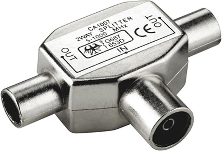 Value Coaxial T-adapter (Terminal strips)