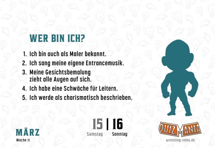 Produktbild QuizMania - Das Wrestling-Quiz für jeden Tag 2025 (Deutsch)