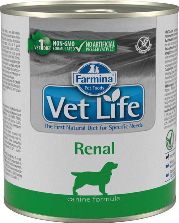 Actual product image Farmina Vet Life Diet DOG Renal 300 g (Adult, 1 pcs., 300 g)