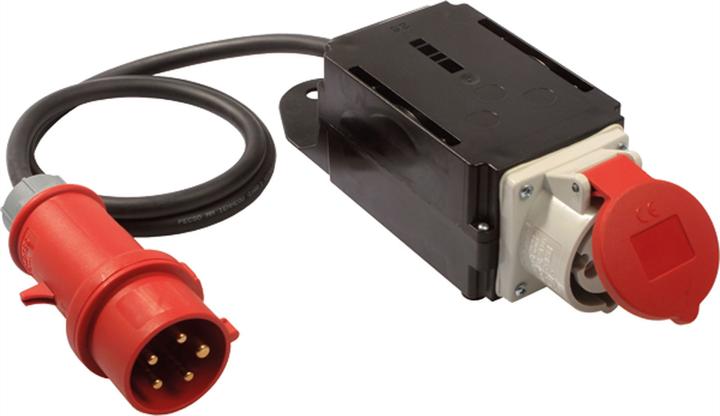 Actual product image Bachmann inrush current limiter 16A 3Ph H07RN-F 5G1.5 with CEE-plug 400V (1 x, CEE 32/5)