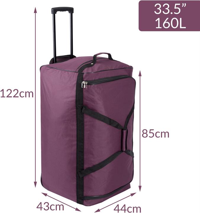 Produktbild Monzana Reisetasche (160 l, XL (ab 115l))