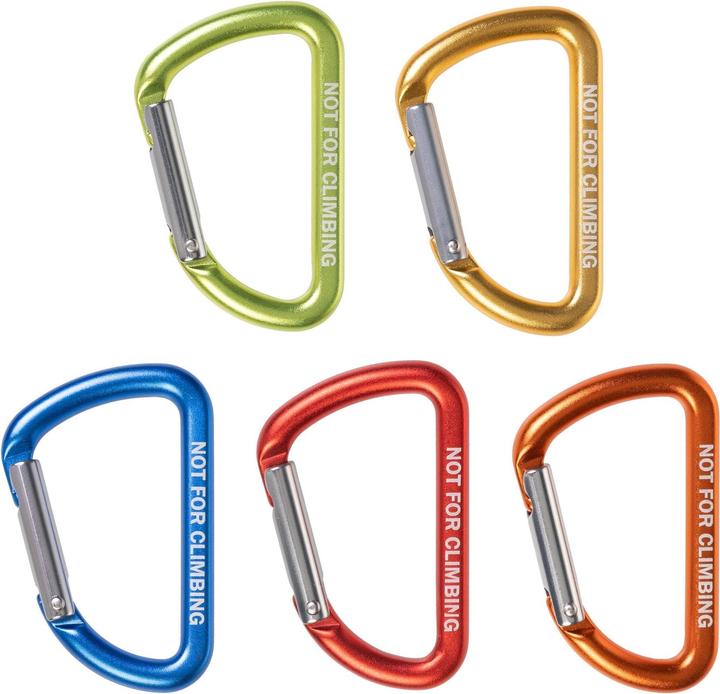 Image du produit Koor Mousqueton Scatto, Multicolore, 5 pièces