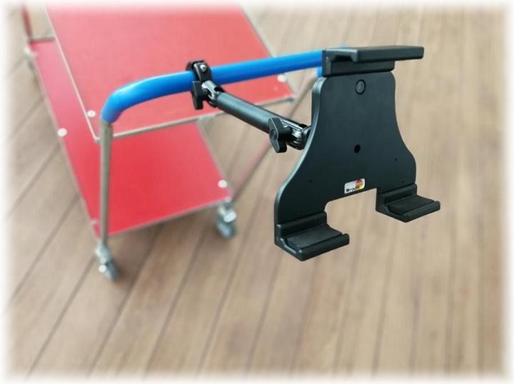 Image du produit Brodit Fixation de tube avec plaque de montage