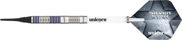 Actual product image Unicorn Silver Star Gary Anderson Soft Darts (20 g)