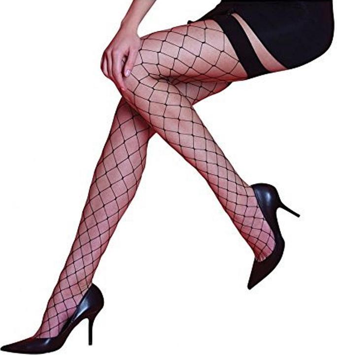 Produktbild Silky Scarlet Netzstrümpfe mit grossem Netzmuster (M)