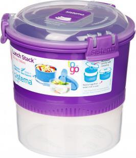 Image du produit Sistema Lunchbox Round Lunch Stack To Go 965ml (21360)