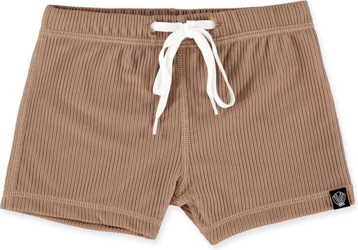 Beach & Bandits UV Badeshorts Ribbed Chocolate (116)