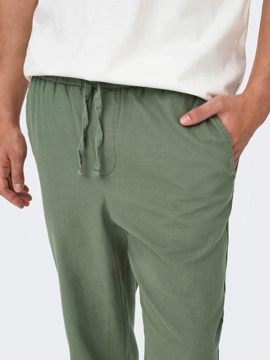 Actual product image Only & Sons Onslinus Crop 0007 Cot Lin Pnt Noos (XL)