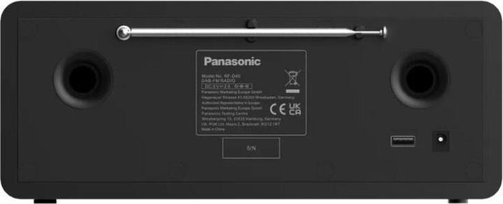 Actual product image Panasonic RF-D40EG-K (DAB+, Web radio, VHF, FM, Wi-Fi, Bluetooth)