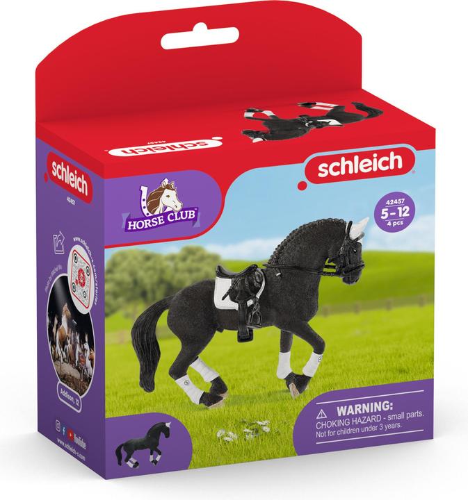 Actual product image Schleich Frisian stallion competition