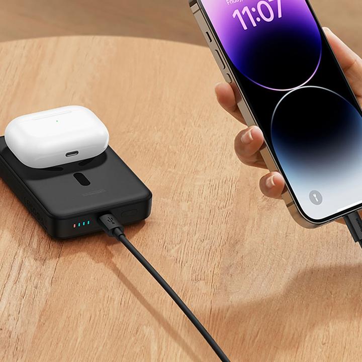 Produktbild Baseus Fast Charge Power Bank 10000mAh 30W Black (10000 mAh, 30 W, 23.10 Wh)