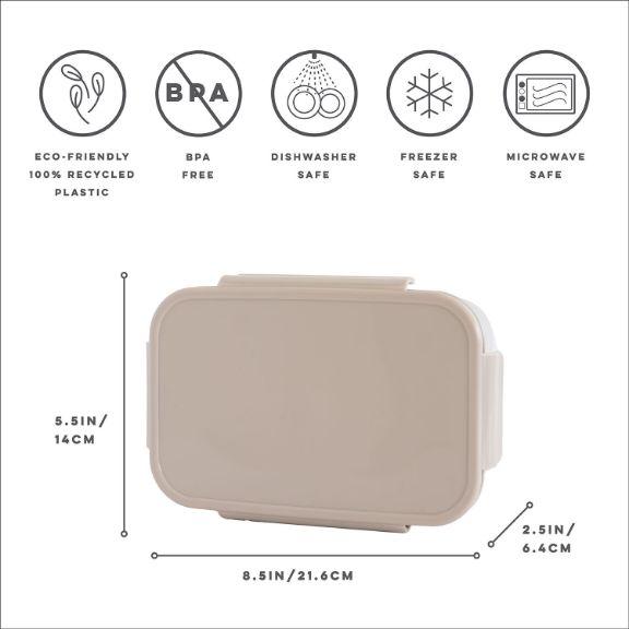 Actual product image 3 Sprouts Lunchbox - Taupe