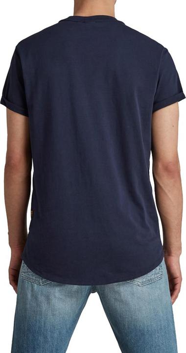 Actual product image G-Star Crew Neck Lash T-Shirt Regular Fit Sartho Blue (XL)