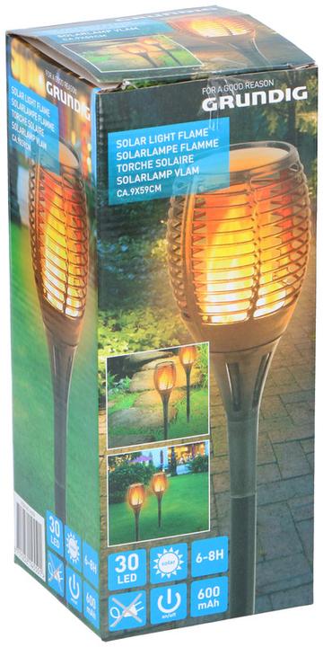 Produktbild Grundig Solarlampe "Flame"