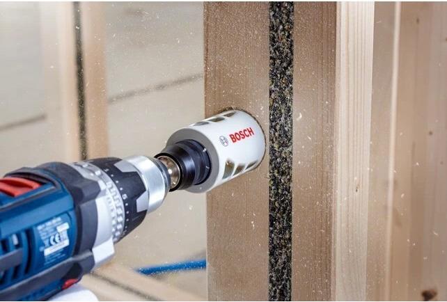 Produktbild Bosch Professional Zubehör 14-teiliges Universal-Set, 1 Lochsäge Progressor for Wood&Metal (22 mm, 25 mm, 32 mm, 35 mm, 40 mm, 44 mm, 76 mm, 60 mm, 51 mm, 64 mm, 20 mm)