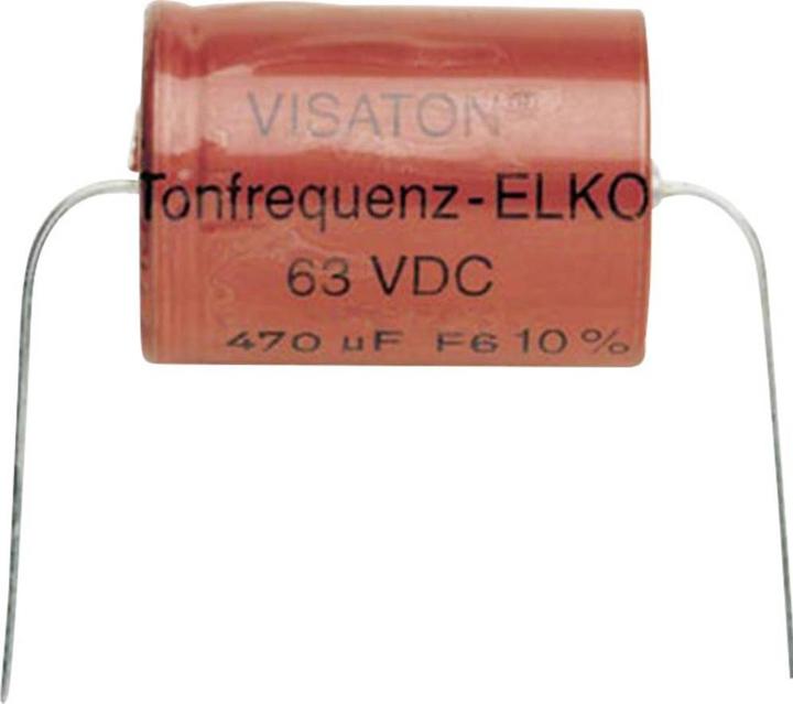 Visaton Électrode de fréquence audio rugueuse 470 aeF