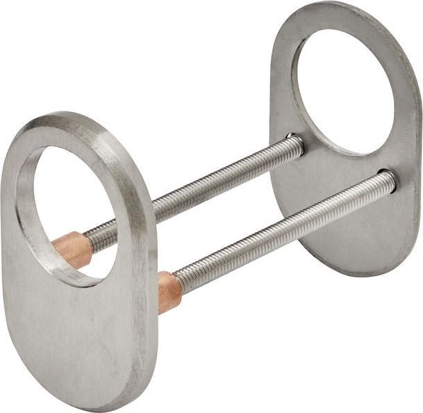 Produktbild Nickal Sicherheitsrosette oval RZ (Türrosette)
