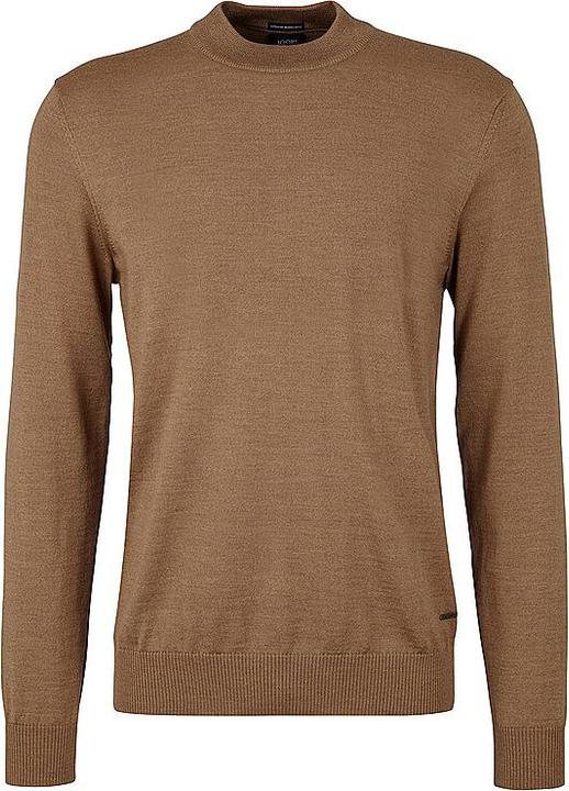 Produktbild Joop! Knit Davide Pullover Stand Up Collar Dark Beige (M)