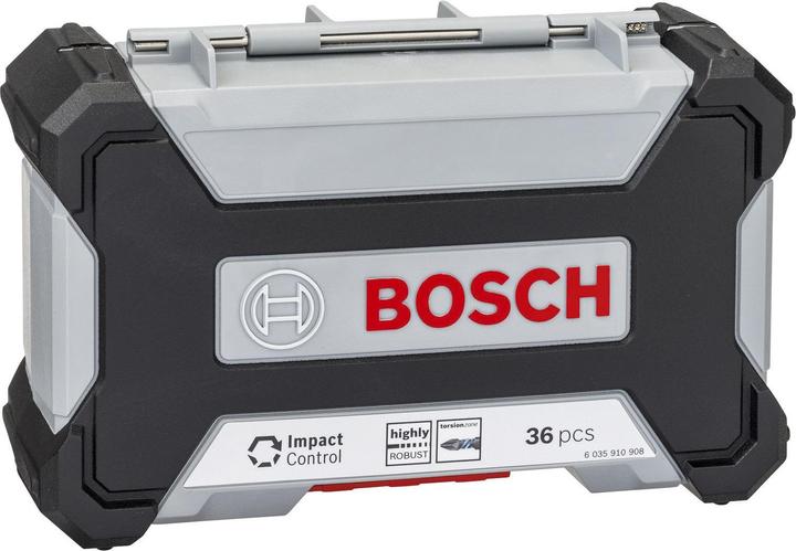 Produktbild Bosch Professional Zubehör 36-tlg. Impact Control Schrauberbit-Set (Kreuz Phillips PH M1, Kreuz Phillips PH M2, Kreuz Pozidriv PZ M2, Kreuz Phillips PH M3, Kreuz Pozidriv PZ M3)